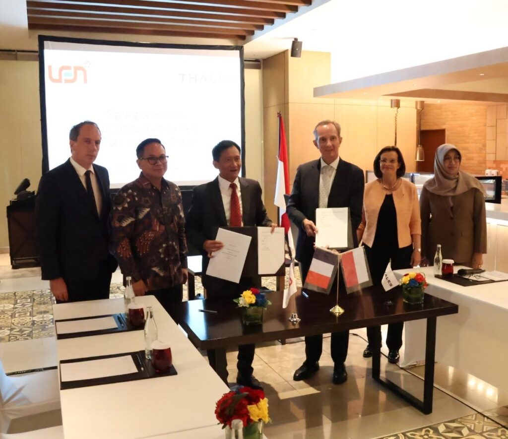 Len Industri dan Thales Resmi Kerjasama Sektor Pertahanan Bagi Indonesia