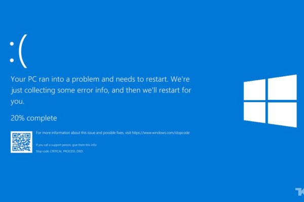Pengguna PC Berbasis Windows Terdampak Blue Screen of Death